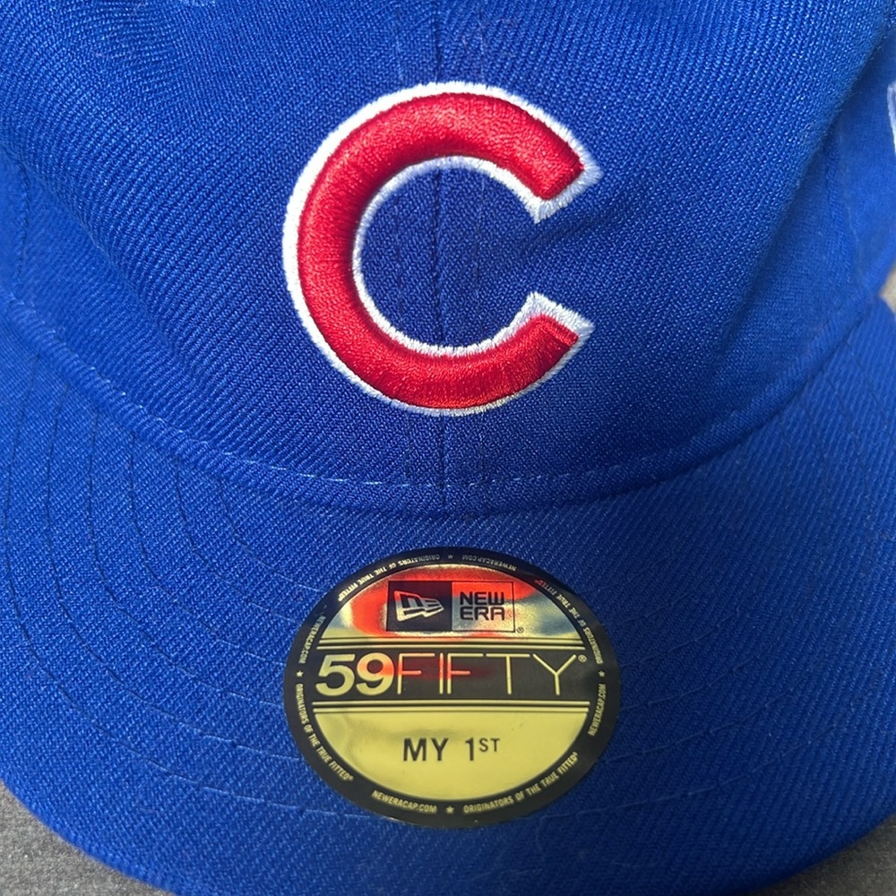 NEW ERA Chicago Cubs -My 1st 59FIFTY Kids Fitted Baseball Hat - Picture 5 of 6